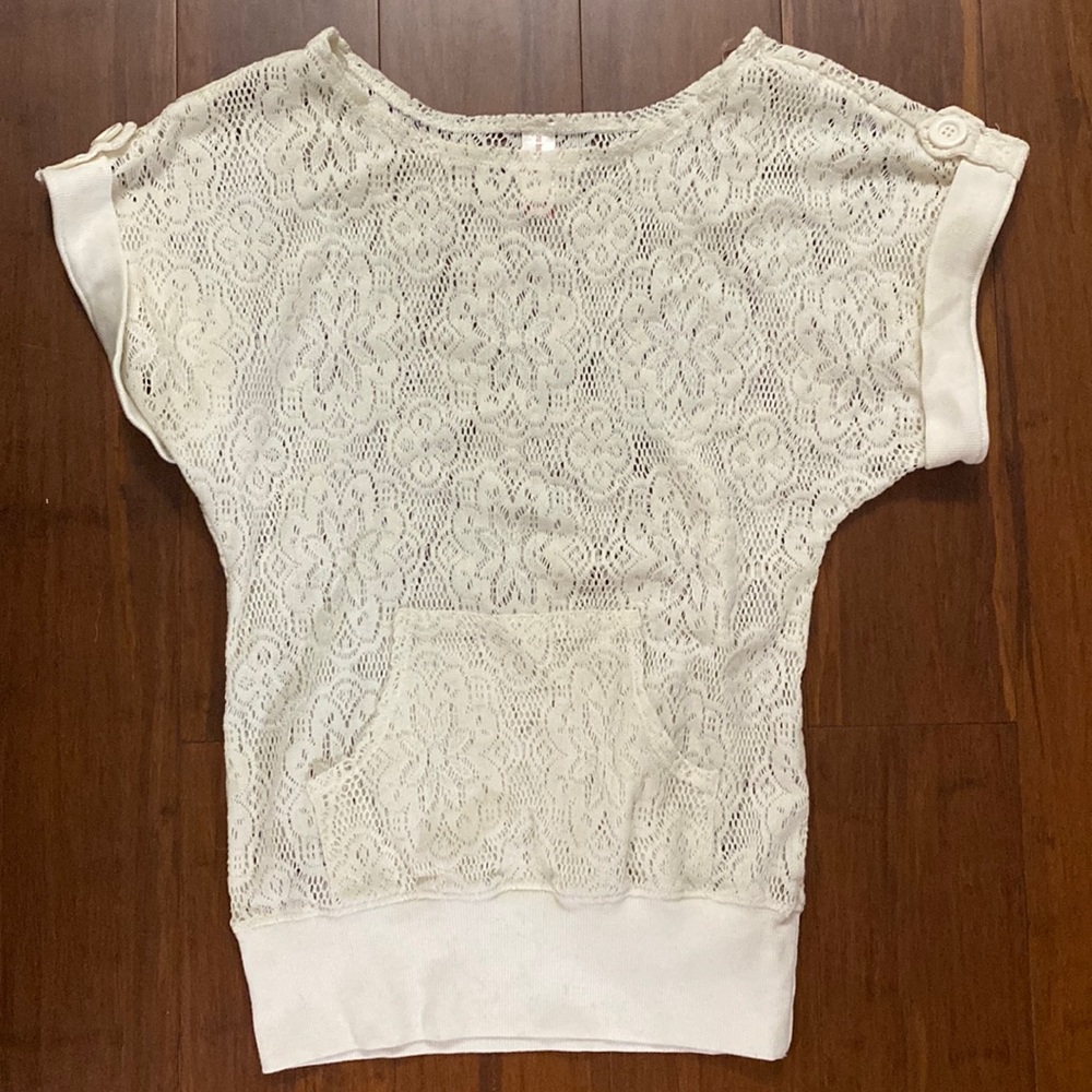 No Boundaries Lace Short Sleeves